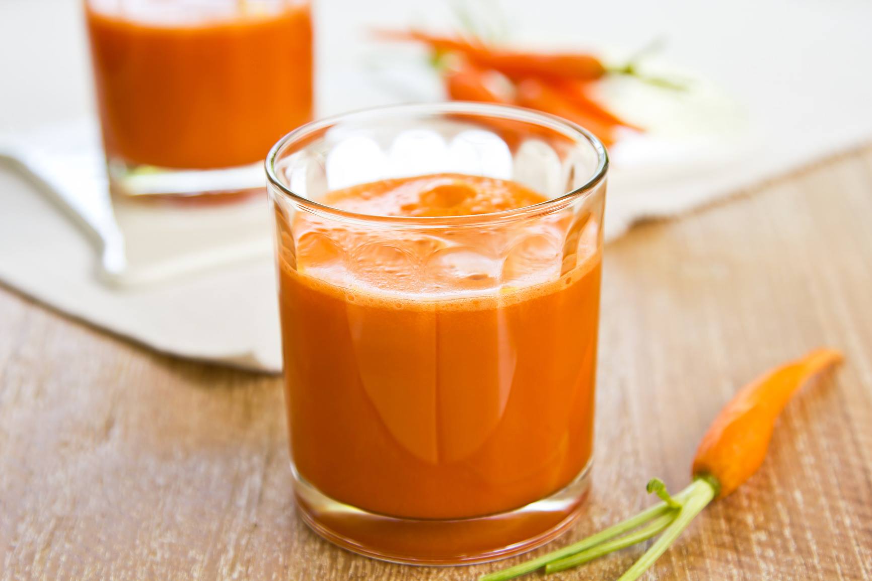 Cà rốt có nhiều chất beta – carotene giúp ngăn ngừa mù lòa hiệu quả